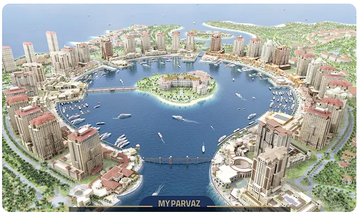 The Pearl Peninsula of Qatar